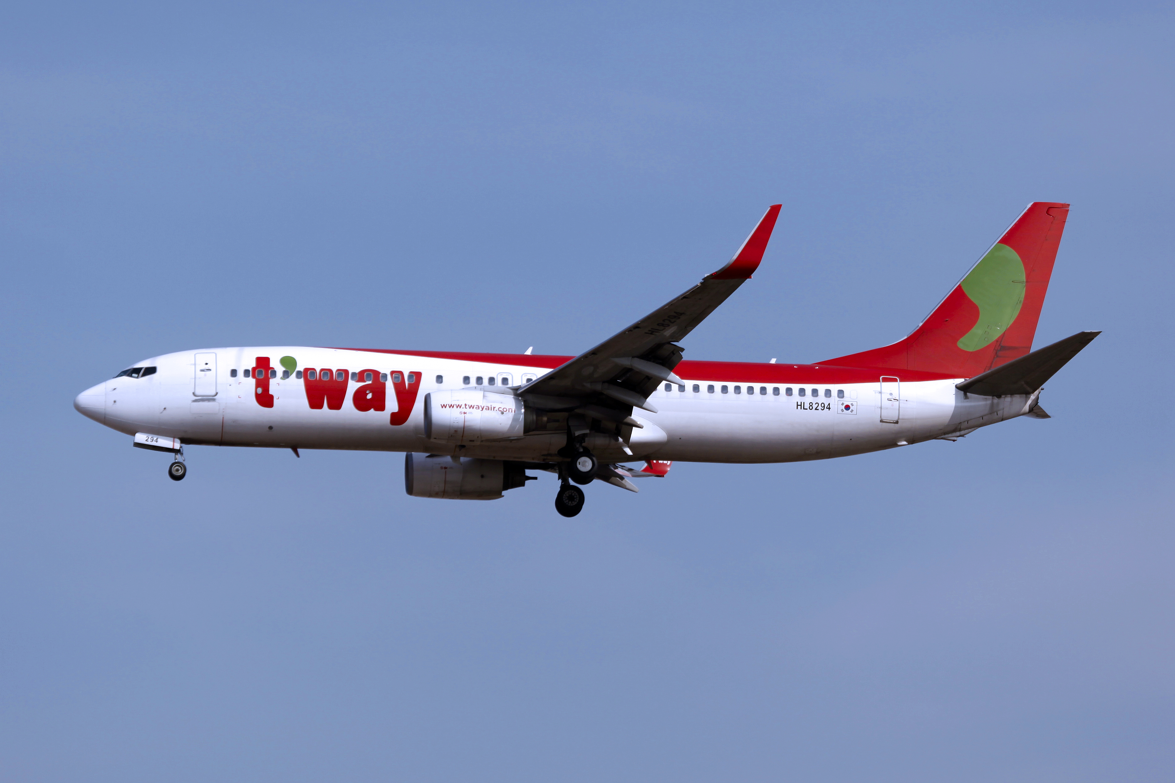 tway airlines rute penerbangan jakarta seoul